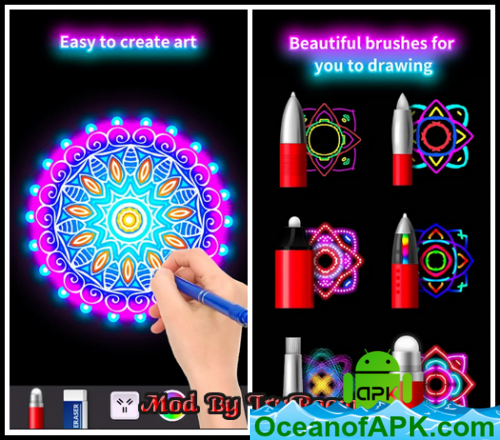 Doodle Master - Glow Art v2.1.9 [Mod] APK Free Download