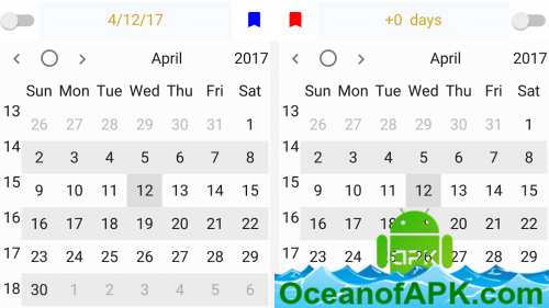 Twin Calendar (Paid) v12.01.0 APK Free Obtain