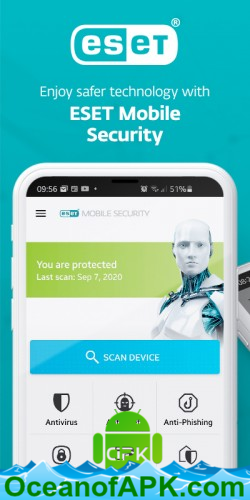 ESET Mobile Security Antivirus v7.3.19.0 [Premium] [Mod] APK Free Download