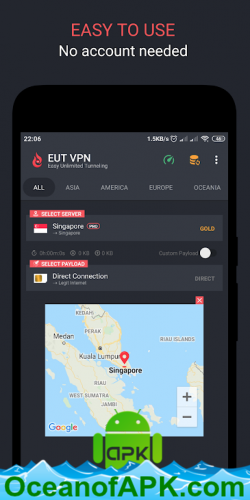 EUT VPN - Easy Unlimited Tunneling v1.4.3 [Pro] APK Free Download