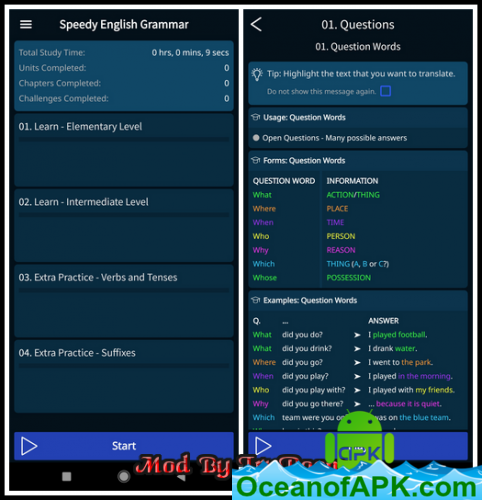 English Grammar >>>Speedy ESL v3.0.10 [Mod] APK Free Download