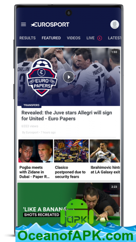 Eurosport v5.51.0 [Mod] APK Free Download