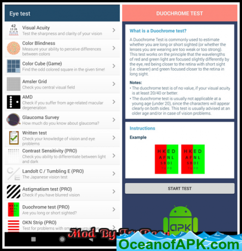 Eye test v2.7.0 [Mod] APK Free Download