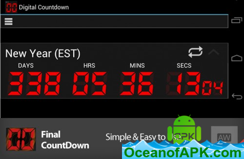 Final Countdown - Widget Full v4.16.3 APK Free Download