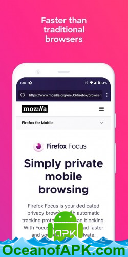 Firefox Focus: No Fuss Browser v104.1.0 [Mod] APK Free Download