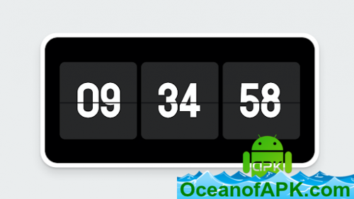 Fliqlo - flip clock, zen clock v1.1.6 (Pro) (All CPU) APK Free Download