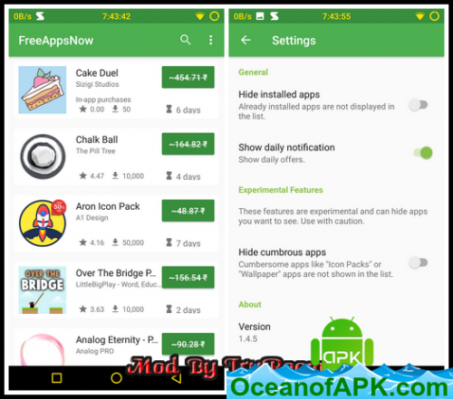 FreeAppsNow Paid Apps Free - Apps Gone Free v1.4.5 [Mod] [Sap] APK Free Download