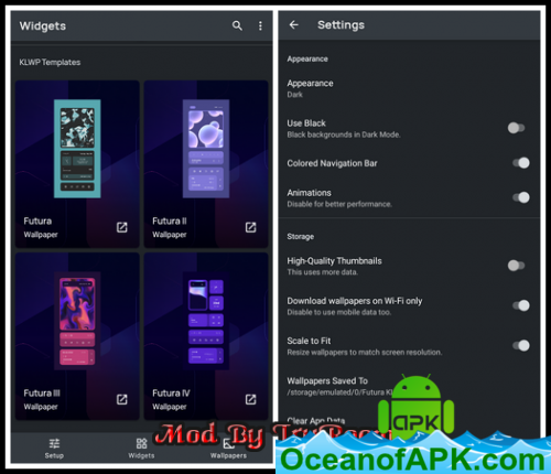 Futura KLWP v2.1.1 [Mod] APK Free Download