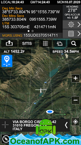 GPS Location Info, SMS Coordinates, Compass + v2.7 [Premium] APK Free Download