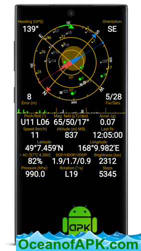 GPS Status & Toolbox v11.0.307 [Pro] [Mod Extra] APK Free Download