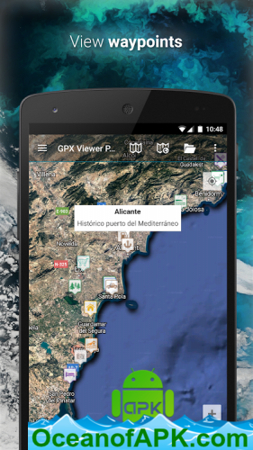 GPX Viewer PRO - Tracks, Routes & Waypoints v1.40 [Patched] APK Free Download