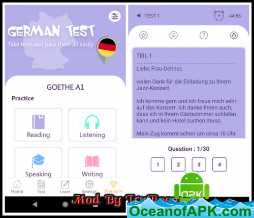 Goethe Prep - Practice A1 A2 B1 B2 Deutsch lernen v2.9 [Mod] APK Free Download