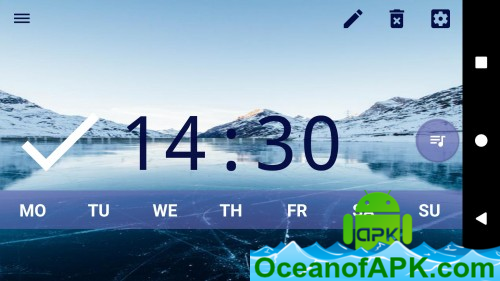 Good alarm clock without ads with music and widget v1.1 [Premium] APK Free Download