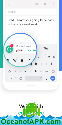 Grammarly Keyboard — Type with confidence v1.9.17.2 [Premium] APK Free Download