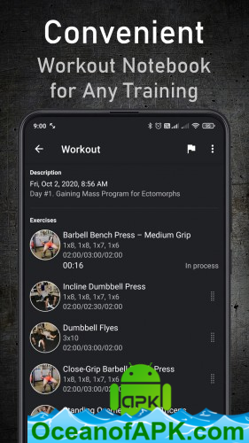 GymUp PRO - workout notebook v10.72 [Paid] APK Free Download