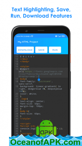 HTML Editor Pro - HTML & CSS v4.0.5 [Paid] APK Free Download