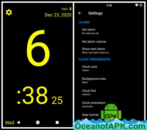 Huge Digital Clock Pro v5.3.14 [Paid] [Sap] APK Free Download