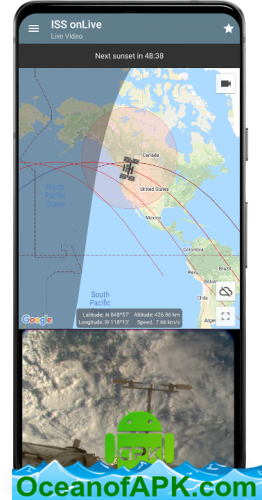ISS onLive: HD View Earth Live v4.9.6b [Unlocked][Modded][SAP] APK Free Download