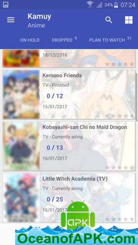 Kamuy - Anime/Manga Tracker v2.6.1 [Ad-Free] APK Free Download