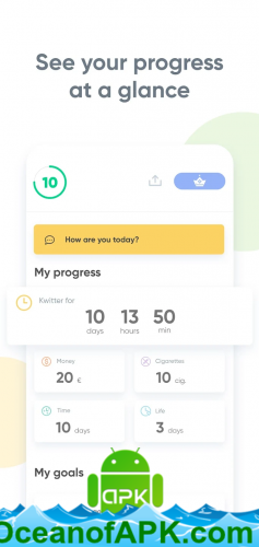 Kwit - Quit smoking for good! v4.22.201 [Premium] APK Free Download