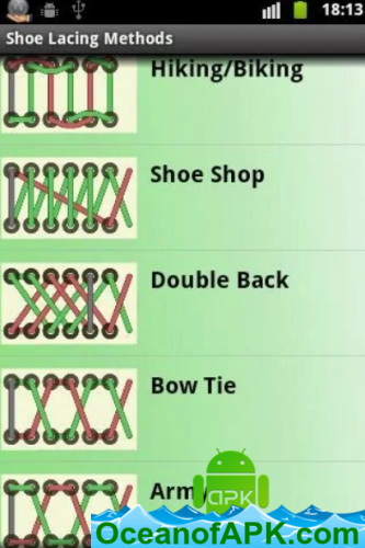 Lacing Shoes Lessons v2.0 [Ads-Free] APK Free Download