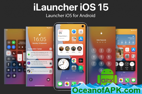 Launcher iOS15 – iLauncher v1.5 (Premium) APK Free Obtain