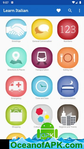 Learn Italian Phrasebook Pro v3.3.0 APK Free Download