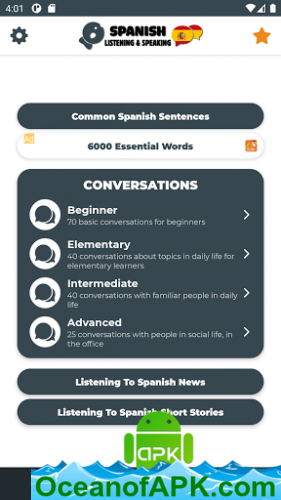 Learn Spanish - Listening and Speaking v5.0.6 [Unlocked] APK Free Download