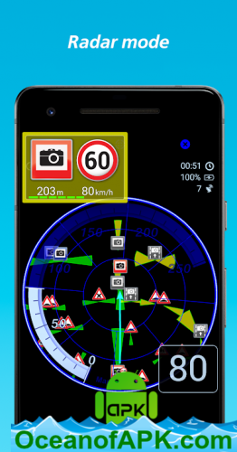 MapcamDroid Radar detector v3.83.1080 [Unlocked] APK Free Download