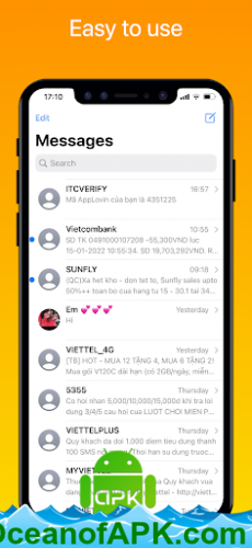 Messages iOS 16 v1.1.6 (Pro) APK Free Download
