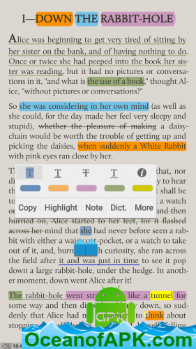 Moon+ Reader Pro v7.9.1 build 709010 [Final] [Patched] [AOSP] APK Free Download