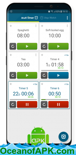Multi Timer StopWatch v2.6.1 build 217 [Premium] APK Free Download