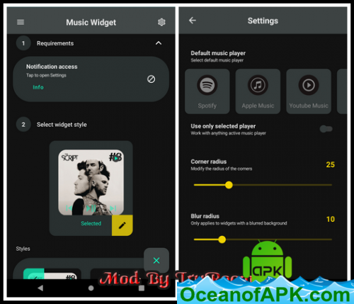 Music Widget Android 12 v1.2.3 [Mod] APK Free Download