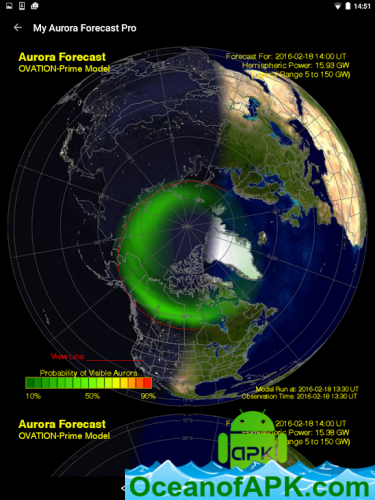 My Aurora Forecast Pro - Aurora Borealis Alerts v2.2.3.2 [Paid] APK Free Download