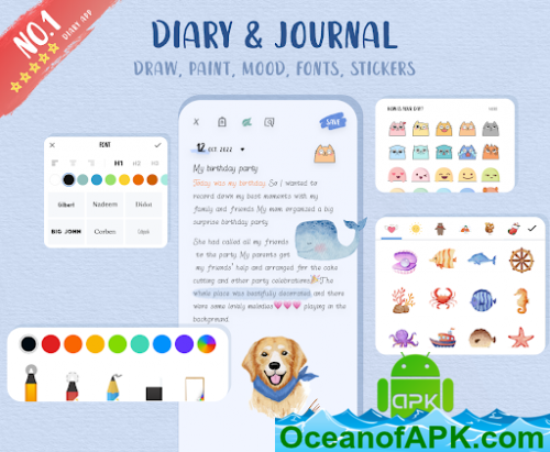 My Diary - Daily Diary Journal v1.02.90.0314 (Pro) APK Free Download