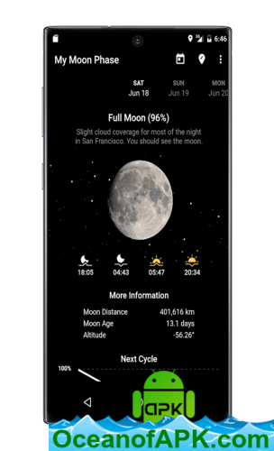 My Moon Phase Pro - Moon, Golden Hour & Blue Hour v4.1.1 [Paid] [SAP] APK Free Download