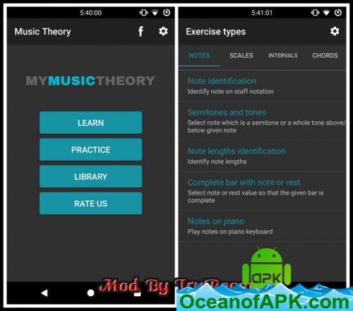 MyMusicTheory - music theory exercises v2.1.9 [Mod] APK Free Download