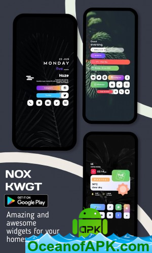NOX KWGT v2.5.1 [Patched] APK Free Download