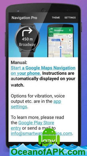Navigation Pro: Google Maps Navi on Samsung Watch v13.21 [Patched] APK Free Download