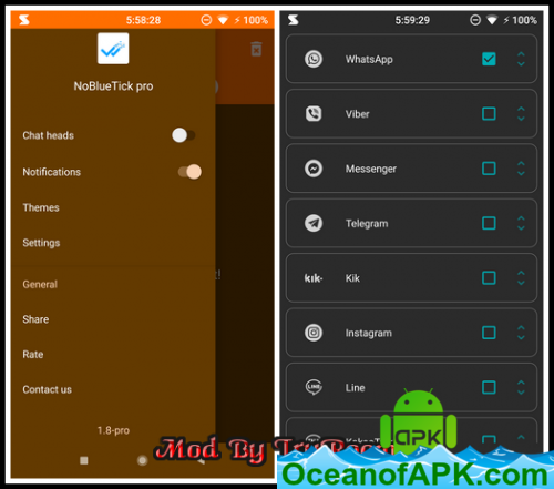 NoBlueTick Pro: No Last Read v3.81-pro [Mod] [Sap] APK Free Download