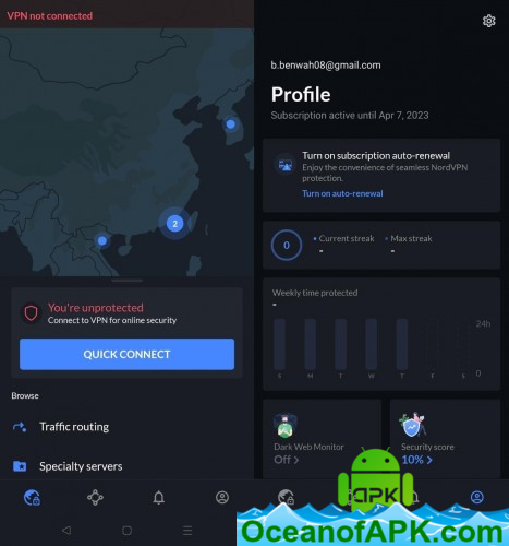 NordVPN: Best VPN Fast, Secure v5.27.2 (930) [Premium Accounts] APK Free Download