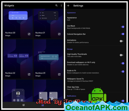 Nucleus KWGT v1.0.6 [Mod] APK Free Download