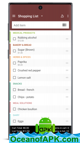 Out of Milk - Grocery Shopping List v8.12.4_924 [Pro] APK Free Download