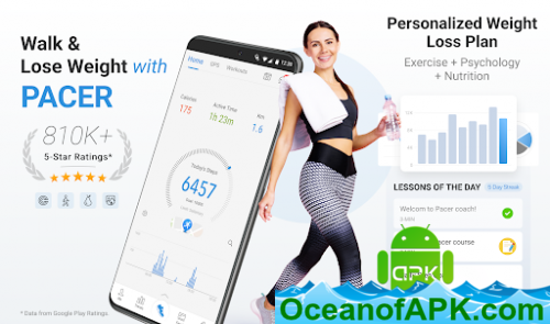 Pacer Pedometer & Step Tracker vp10.6.1 [Premium] APK Free Download