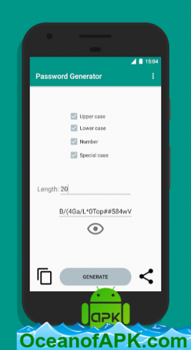 Password generator v1.2.1 APK Free Obtain