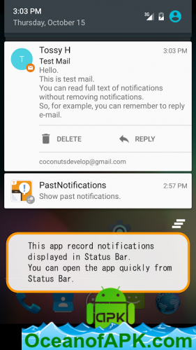 Past Notifications v1.4.1 [Pro] APK Free Download