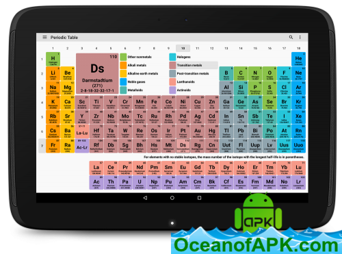 Periodic Table of the Chemical Elements 2020 v7.3.0 [Pro] APK Free Download