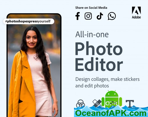 Photoshop Express Photo Editor v8.6.1011 [Premium] APK Free Download