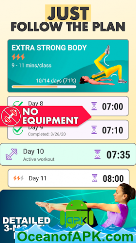 Pilates workout routine－Fitness exercises at home v2.5.6 [Premium] APK Free Download