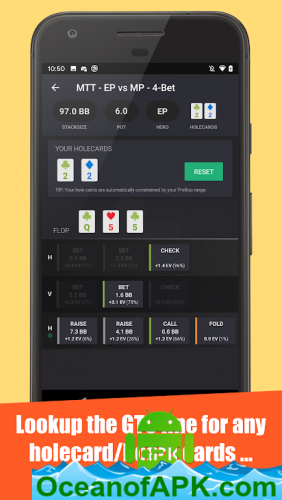 Poker Solver+ - GTO Lookup For No Limit Holdem v1.1.3 [Pro] APK Free Download